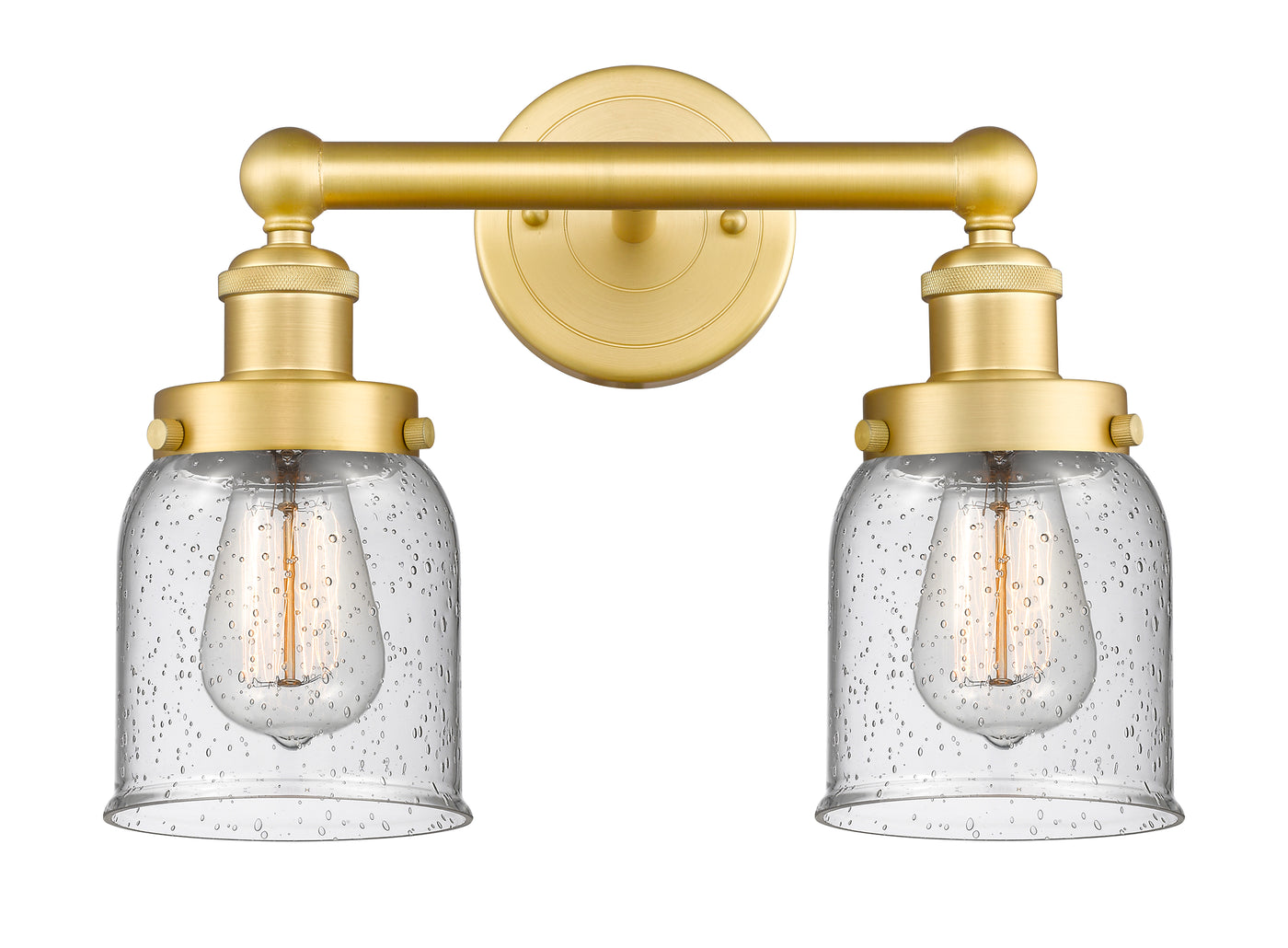 Edison Bath Vanity Light Cast Brass Finish