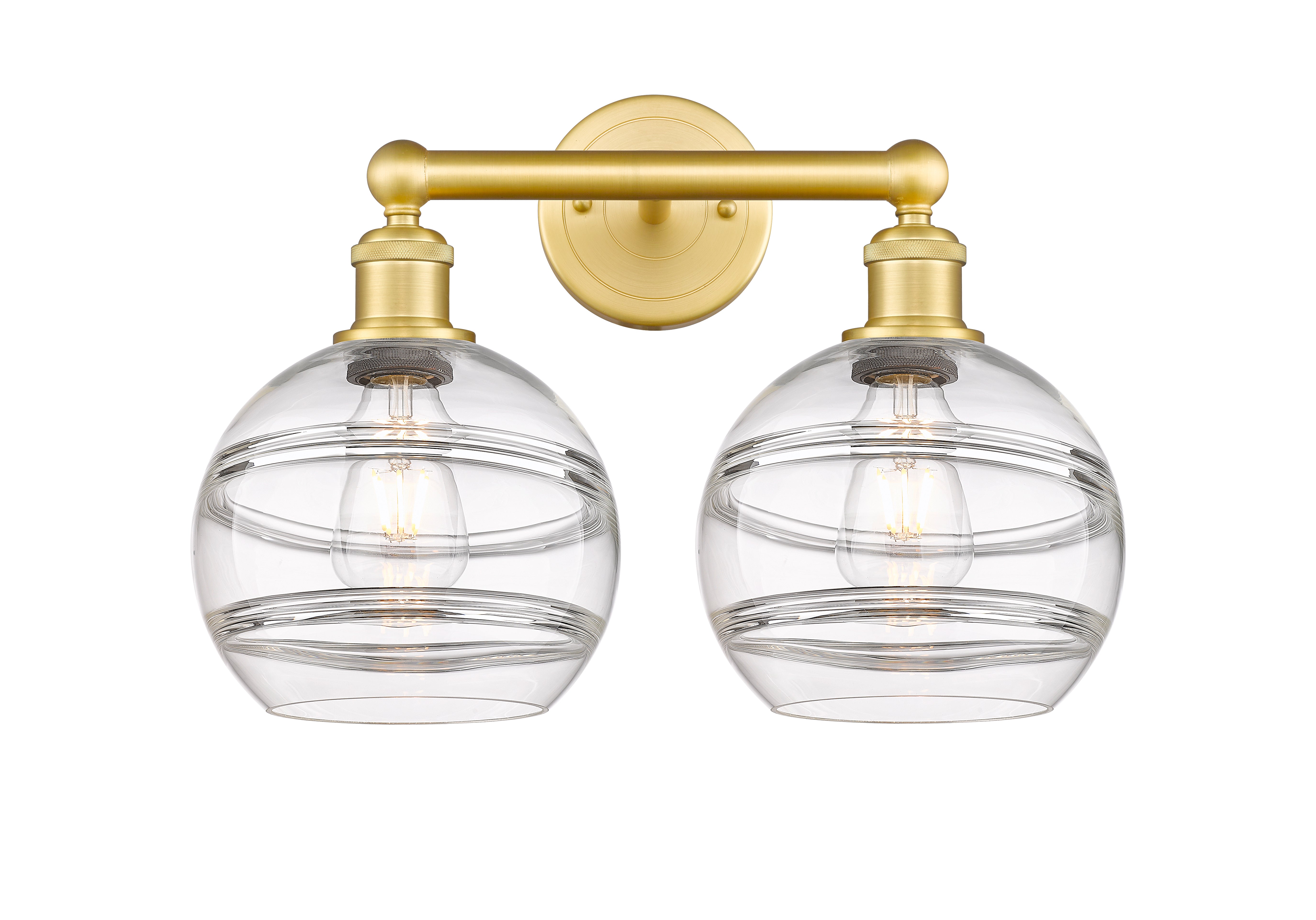 Edison Bath Vanity Light Cast Brass Finish