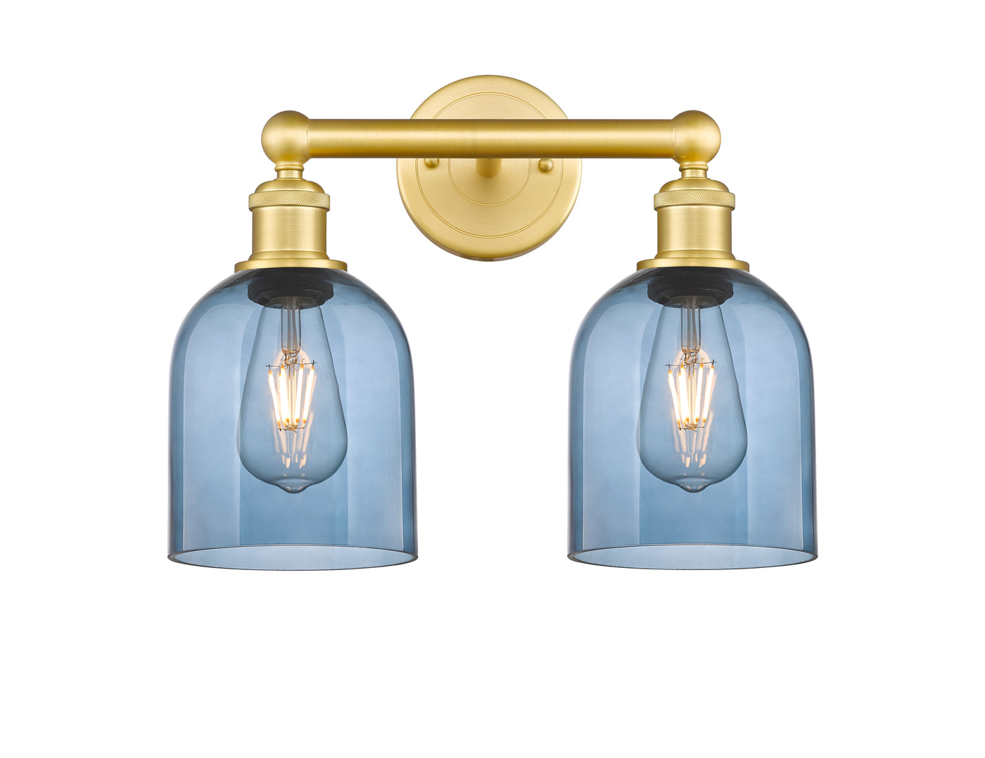Edison Bath Vanity Light Dimmable Cast Brass