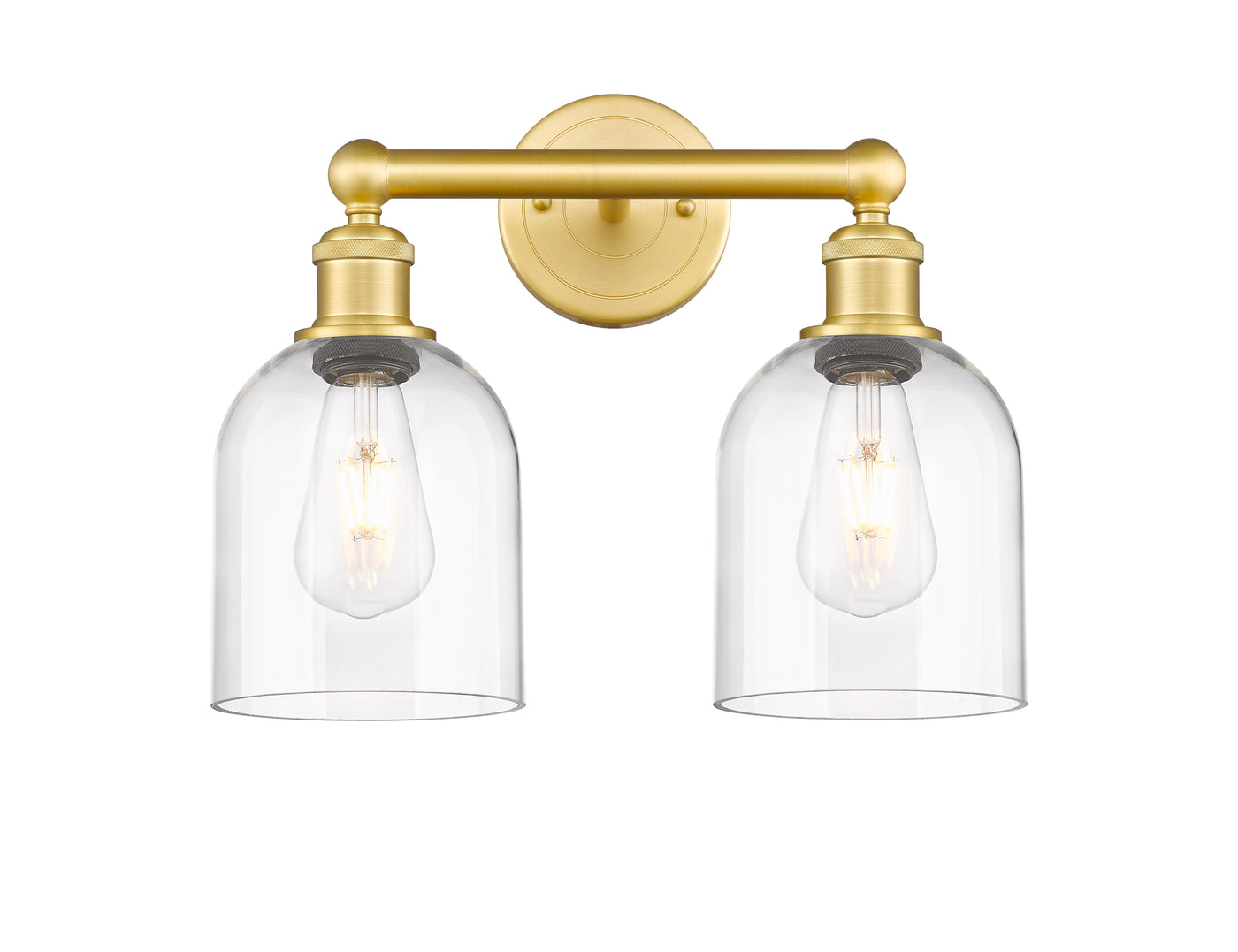 Edison Bath Vanity Light Dimmable Cast Brass