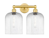 Edison Bath Vanity Light Cast Brass 14 Inch