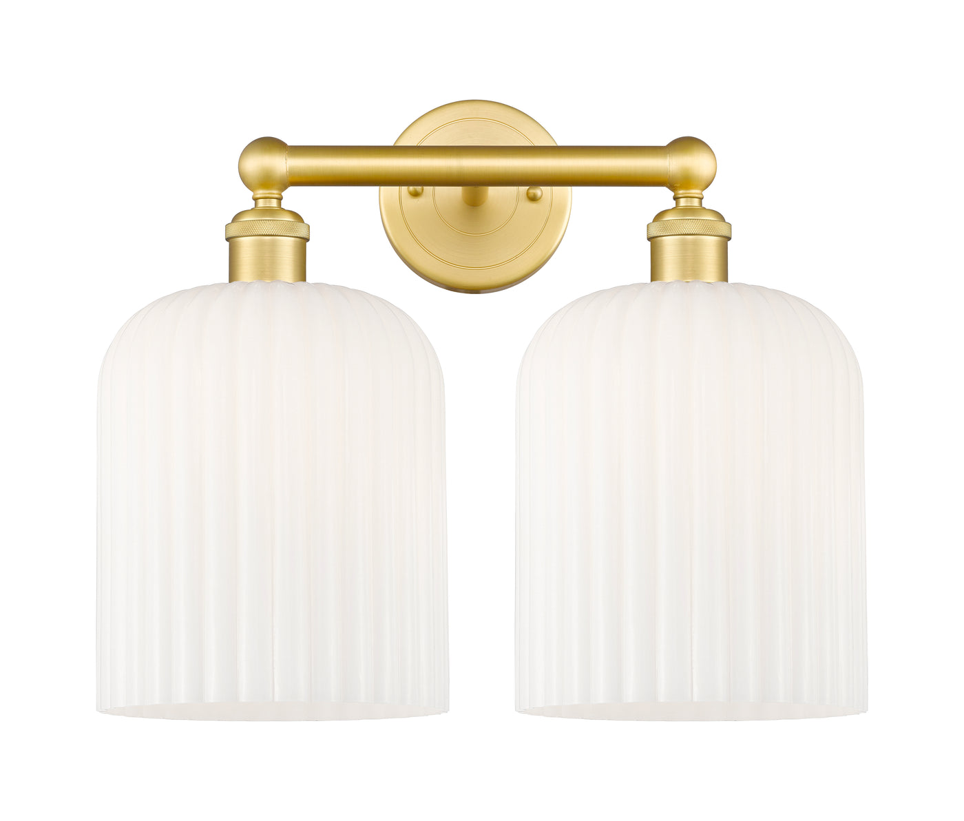 Edison Bath Vanity Light Cast Brass 14 Inch