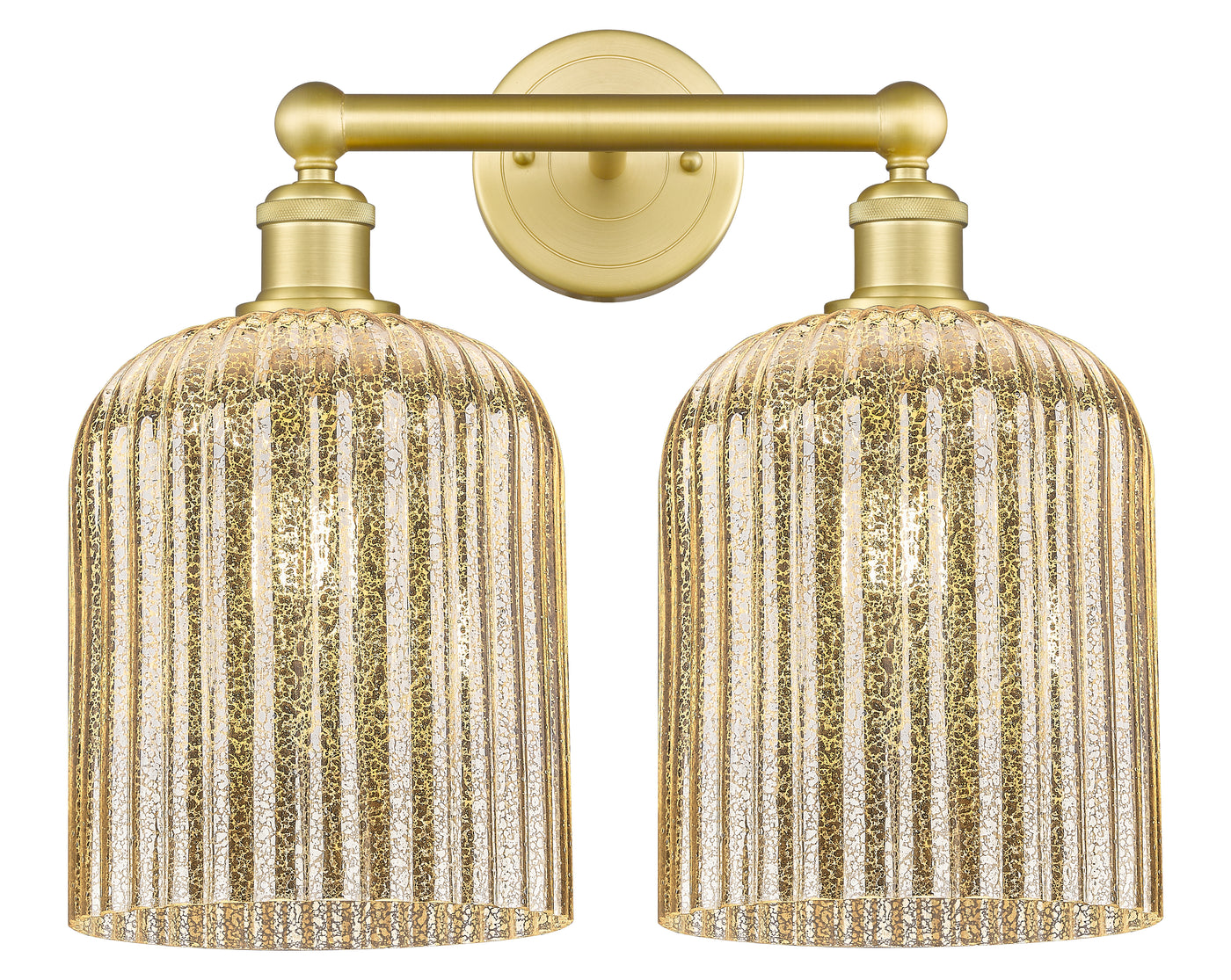 Edison Bath Vanity Light Cast Brass 14 Inch