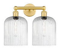 Edison Bath Vanity Light Cast Brass 14 Inch