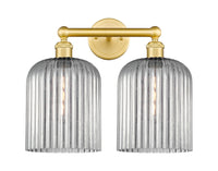 Edison Bath Vanity Light Cast Brass 14 Inch
