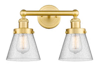 Edison Bath Vanity Light Cast Brass Finish