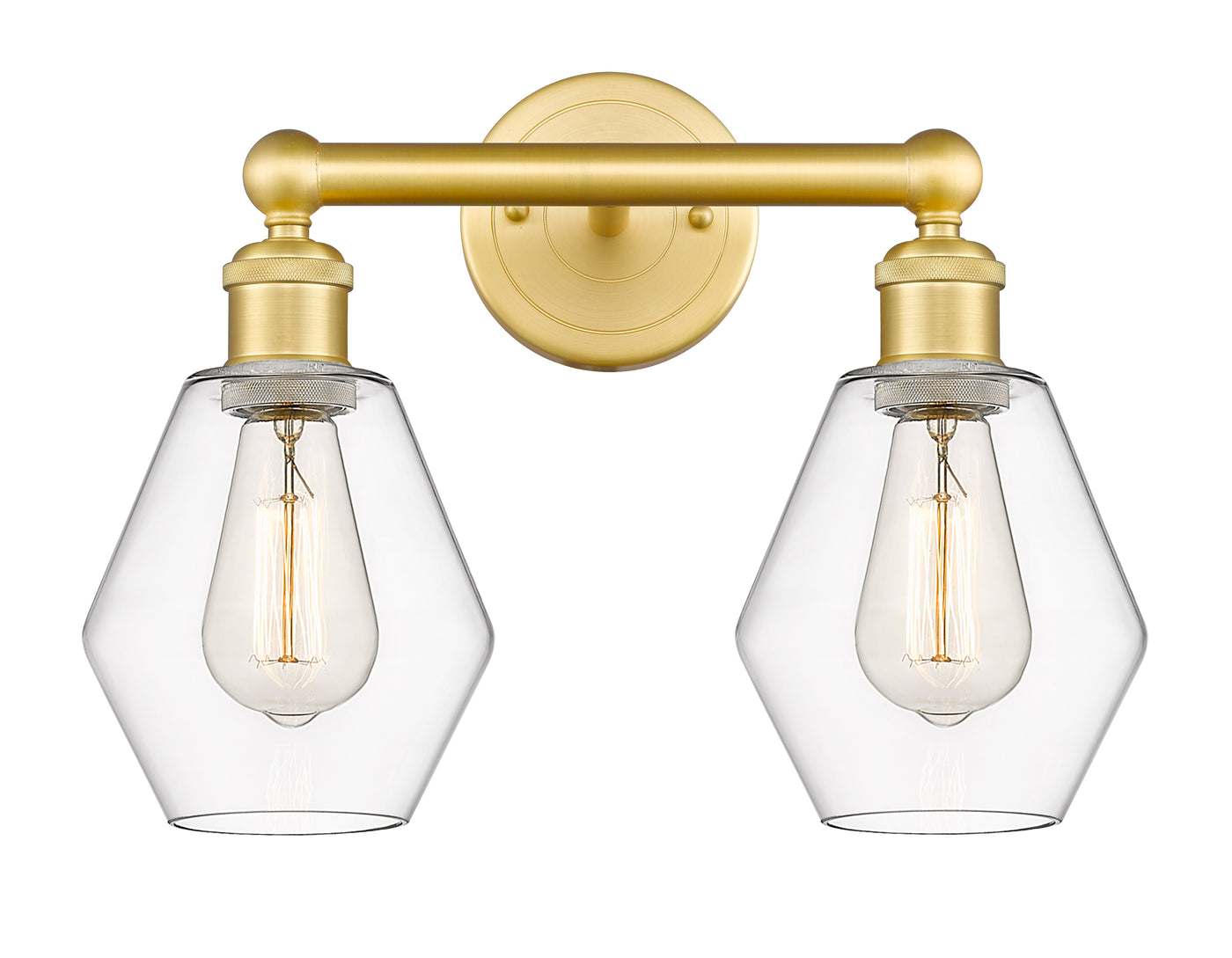 Edison Bath Vanity Light Cast Brass Finish