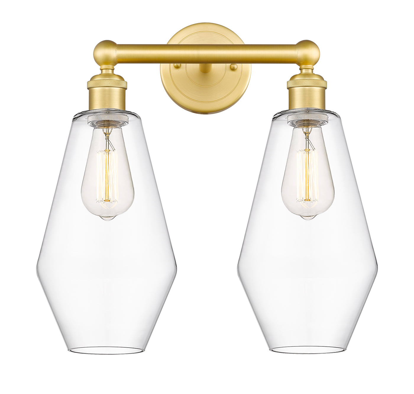 Edison Bath Vanity Light Cast Brass