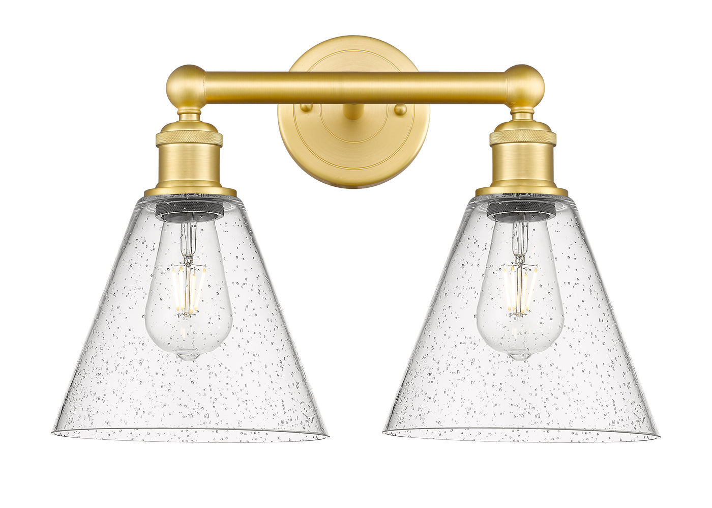 Edison Bath Vanity Light Cast Brass