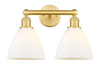 Edison Bath Vanity Light Steel Glass Brass