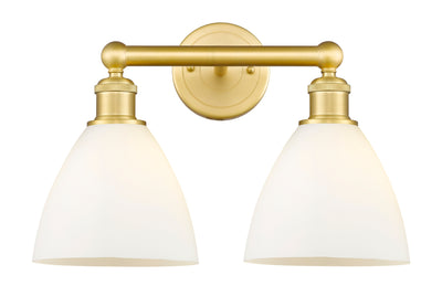 Edison Bath Vanity Light Steel Glass Brass