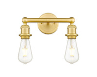 Edison Sconce Cast Brass Steel 6 Inch