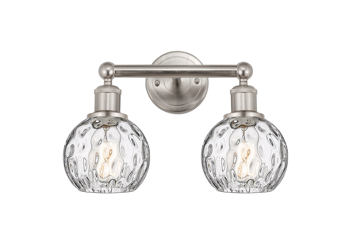 Edison Bath Vanity Light Cast Brass Glass