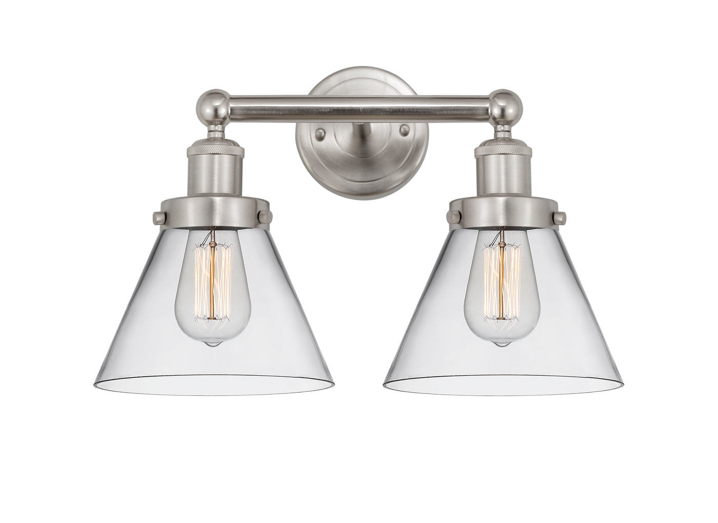 Edison Bath Vanity Light Cast Brass
