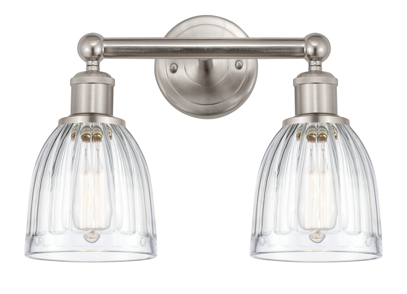 Edison Bath Vanity Light Cast Brass Finish