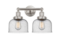 Edison Bath Vanity Light Cast Brass 16 Inches
