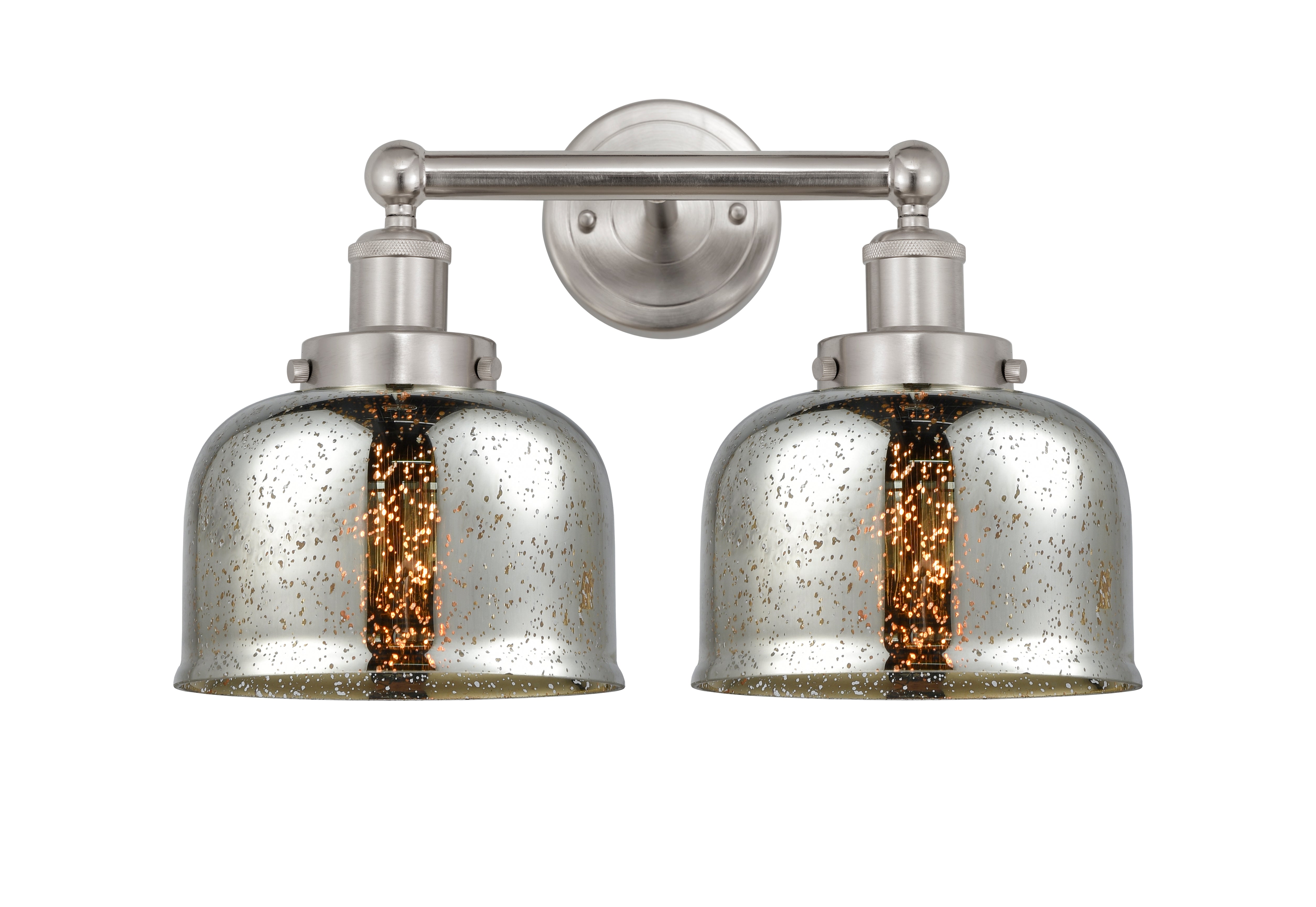 Edison Bath Vanity Light Cast Brass 16 Inches