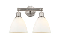 Edison Bath Vanity Light Steel Glass Brass