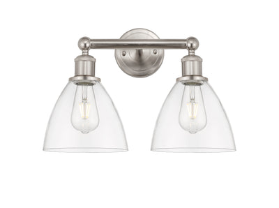 Edison Bath Vanity Light Steel Glass Brass