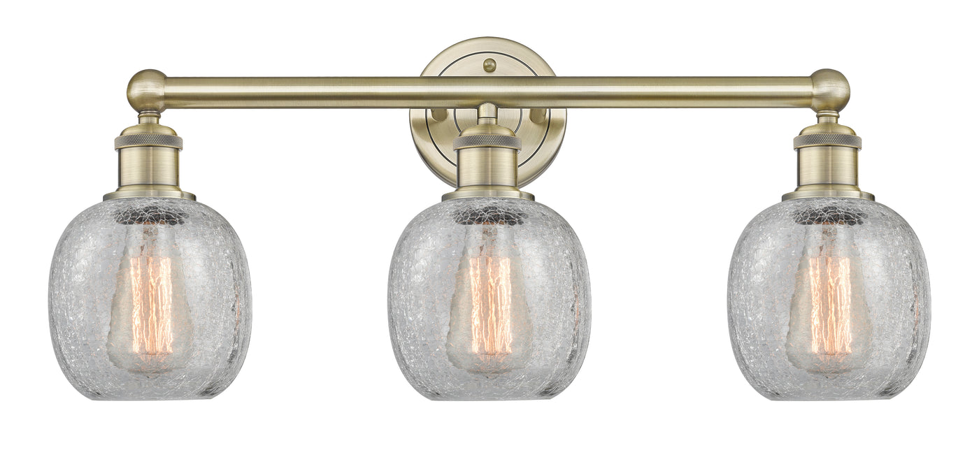 Edison Bath Vanity Light Woven Rattan Steel
