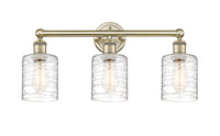 Edison Bath Vanity Light Cast Brass 23 Inches