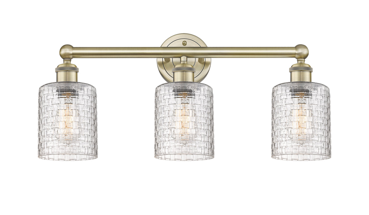 Cobbleskill 23-Inch 3-Light Bath Vanity Light 11.25-Inch High