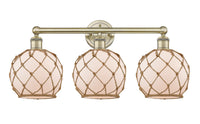 Edison Bath Vanity Light Cast Brass Steel