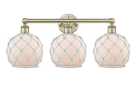Edison Bath Vanity Light Cast Brass Steel