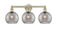 Edison Bath Vanity Light Cast Brass 3 Lights