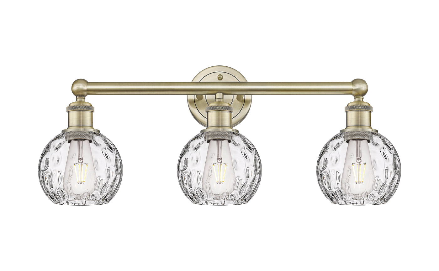 Edison Bath Vanity Light 26 Inch Cast Brass