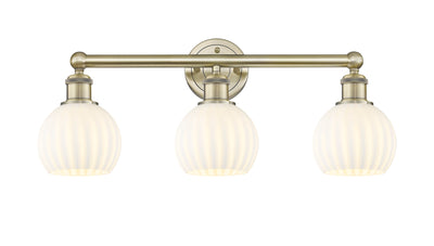 Edison Bath Vanity Light 3 Lights Brass