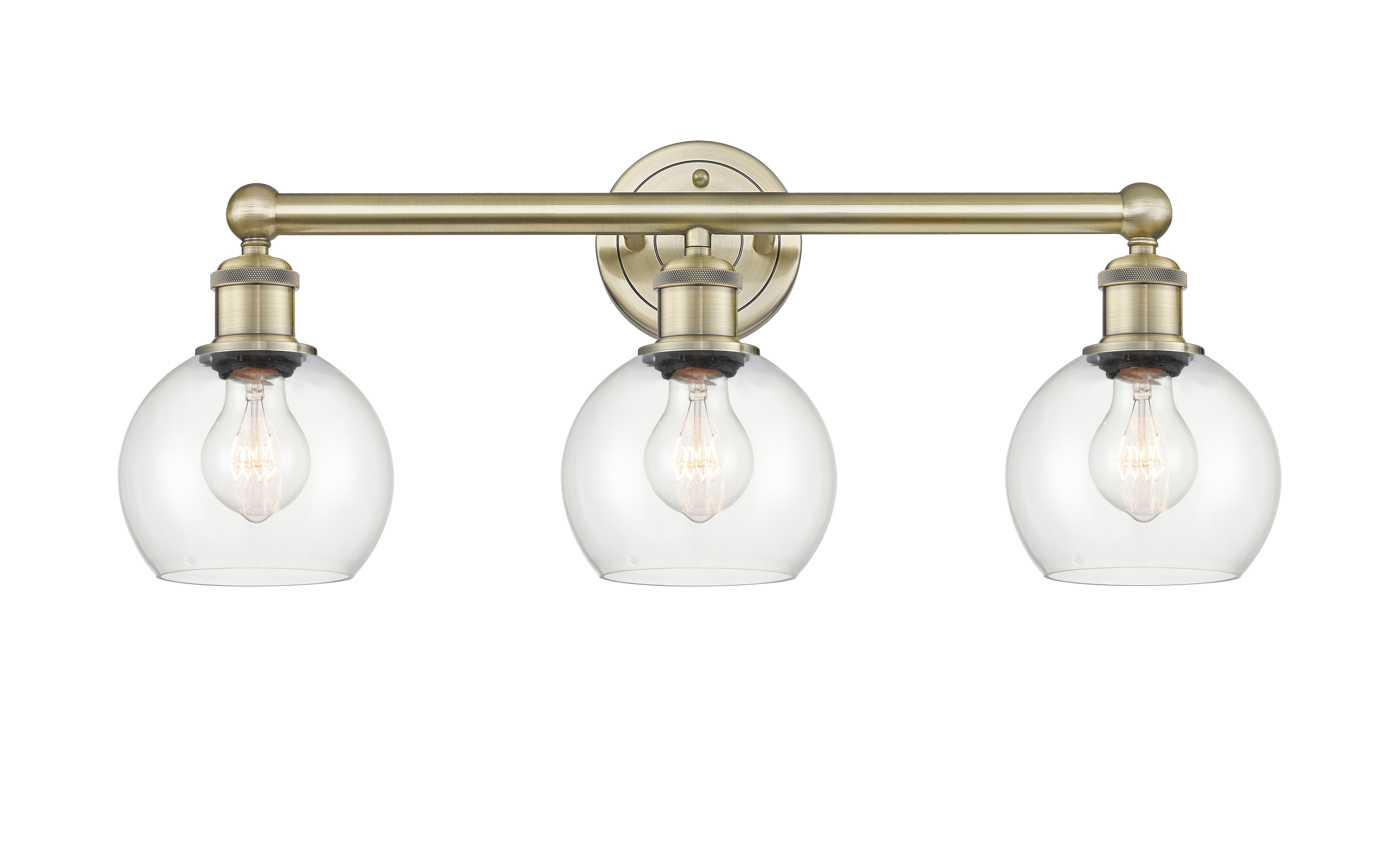 Edison Bath Vanity Light Cast Brass Steel