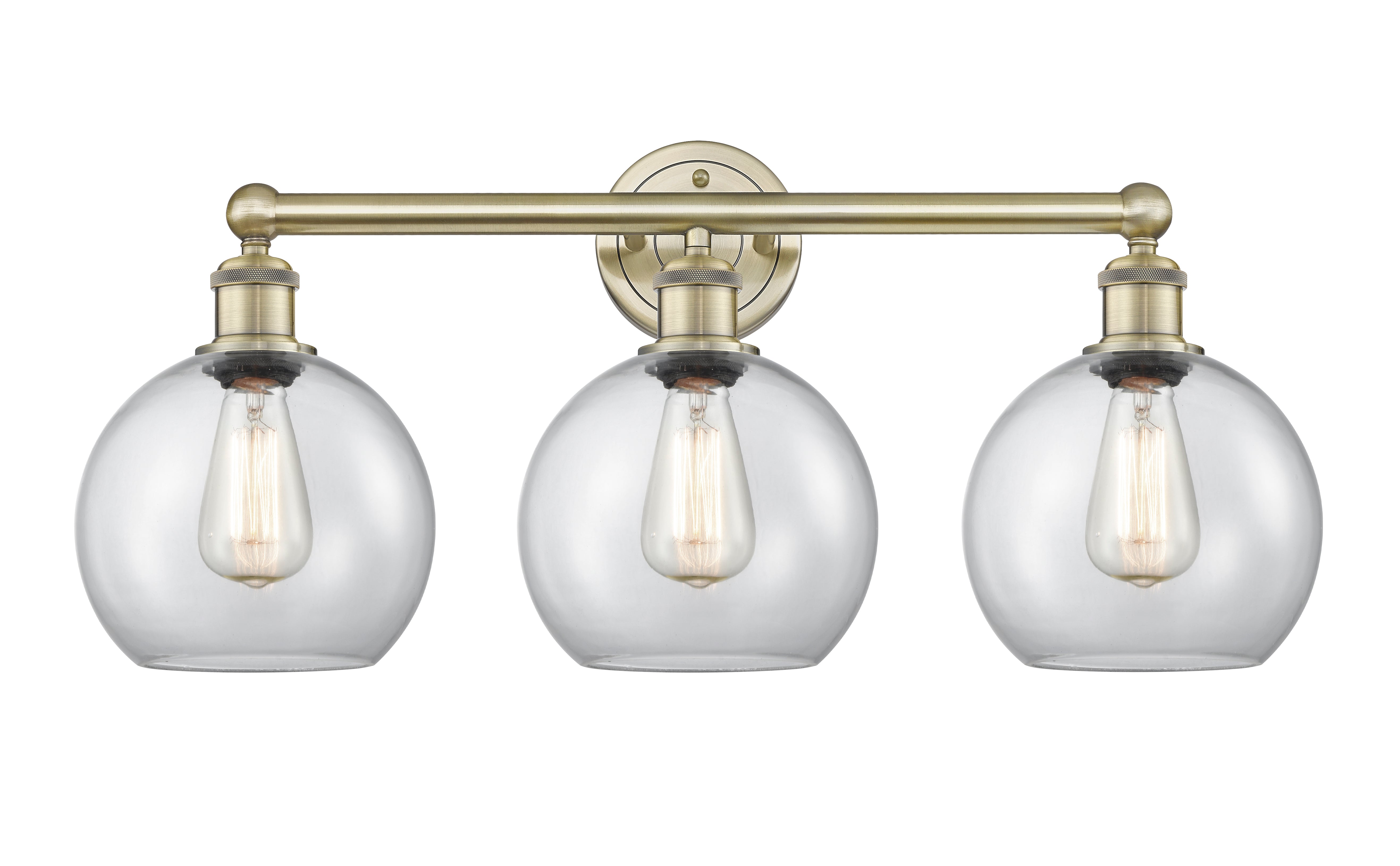 Edison Bath Vanity Light Cast Brass Steel