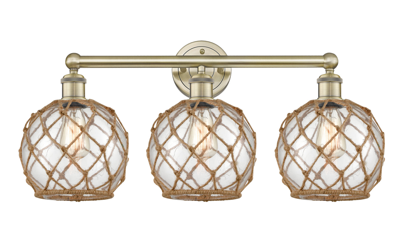 Edison Bath Vanity Light Cast Brass Steel