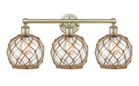 Edison Bath Vanity Light Cast Brass Steel