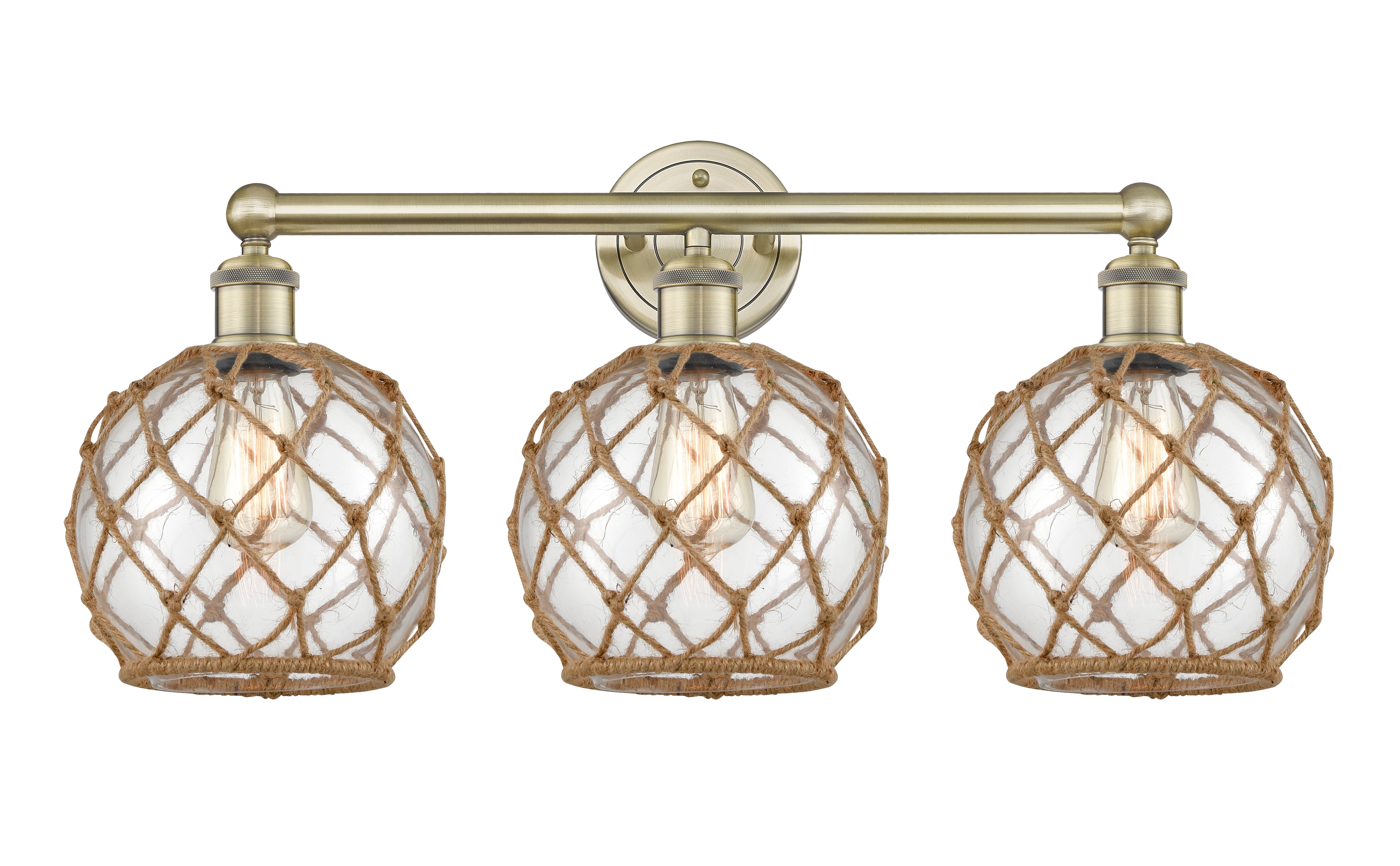 Edison Bath Vanity Light Cast Brass Steel