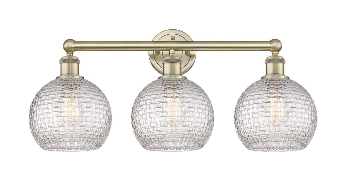 Athens 26-Inch 3-Light Bath Vanity Light 12.25-Inch High Dimmable