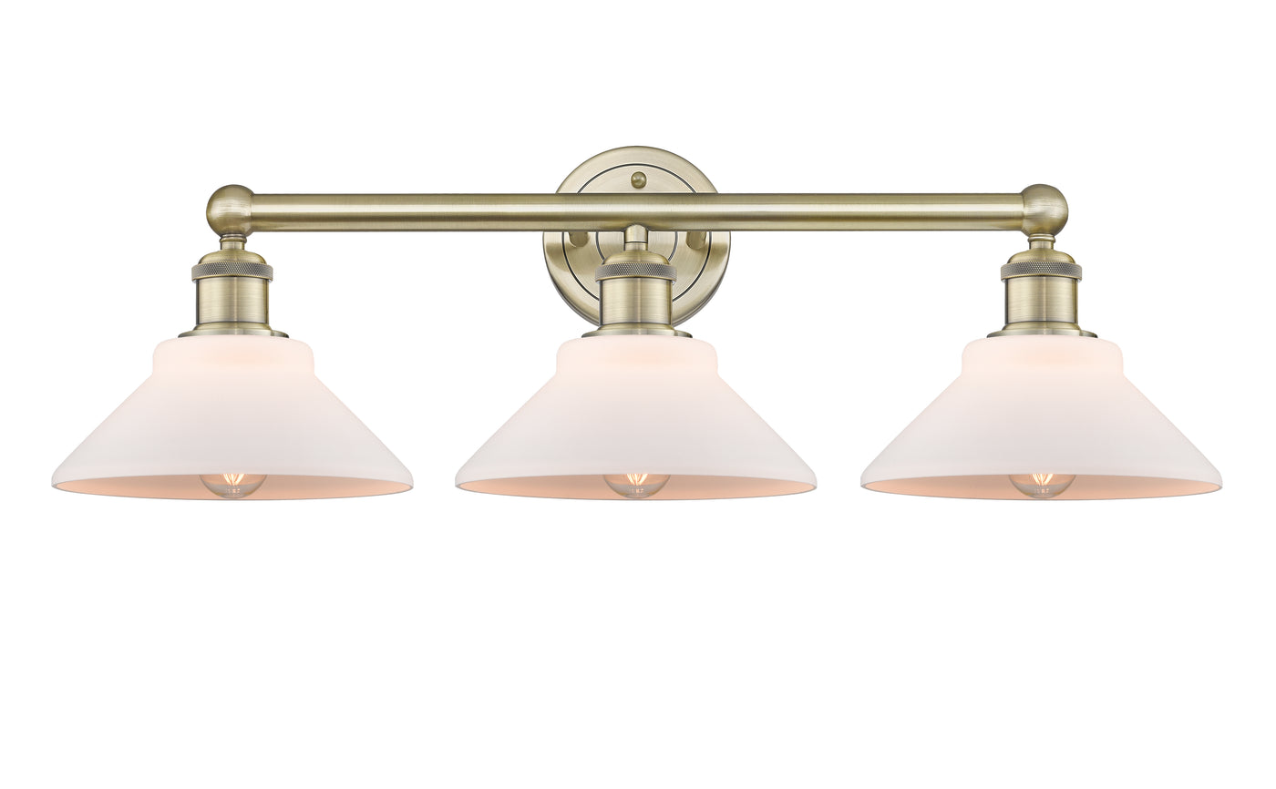 Edison Bath Vanity Light Cast Brass 26"