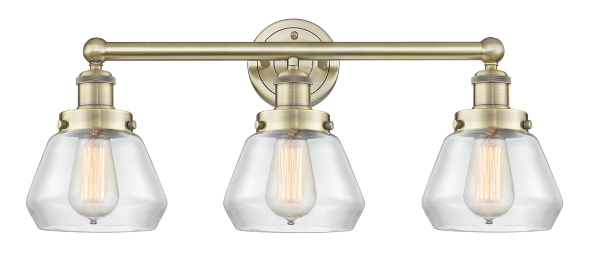 Fulton 25-Inch 3-Light Bath Vanity Light 10.75-Inch High