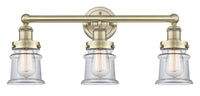 Canton 23-Inch 3-Light Bath Vanity Light 10.75-Inch High 7.125-Inch Extension