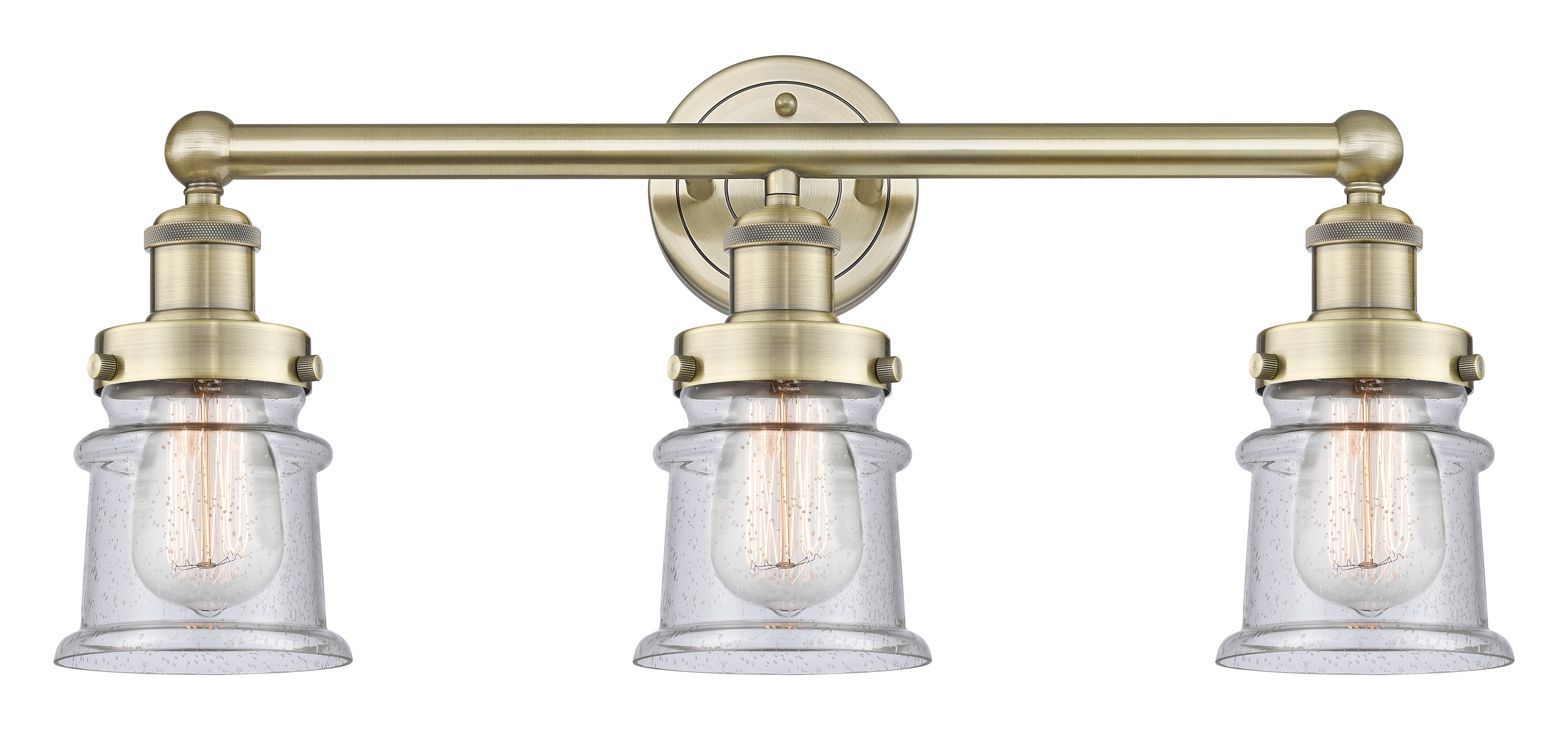 Edison Bath Vanity Light Cast Brass 24 Inch