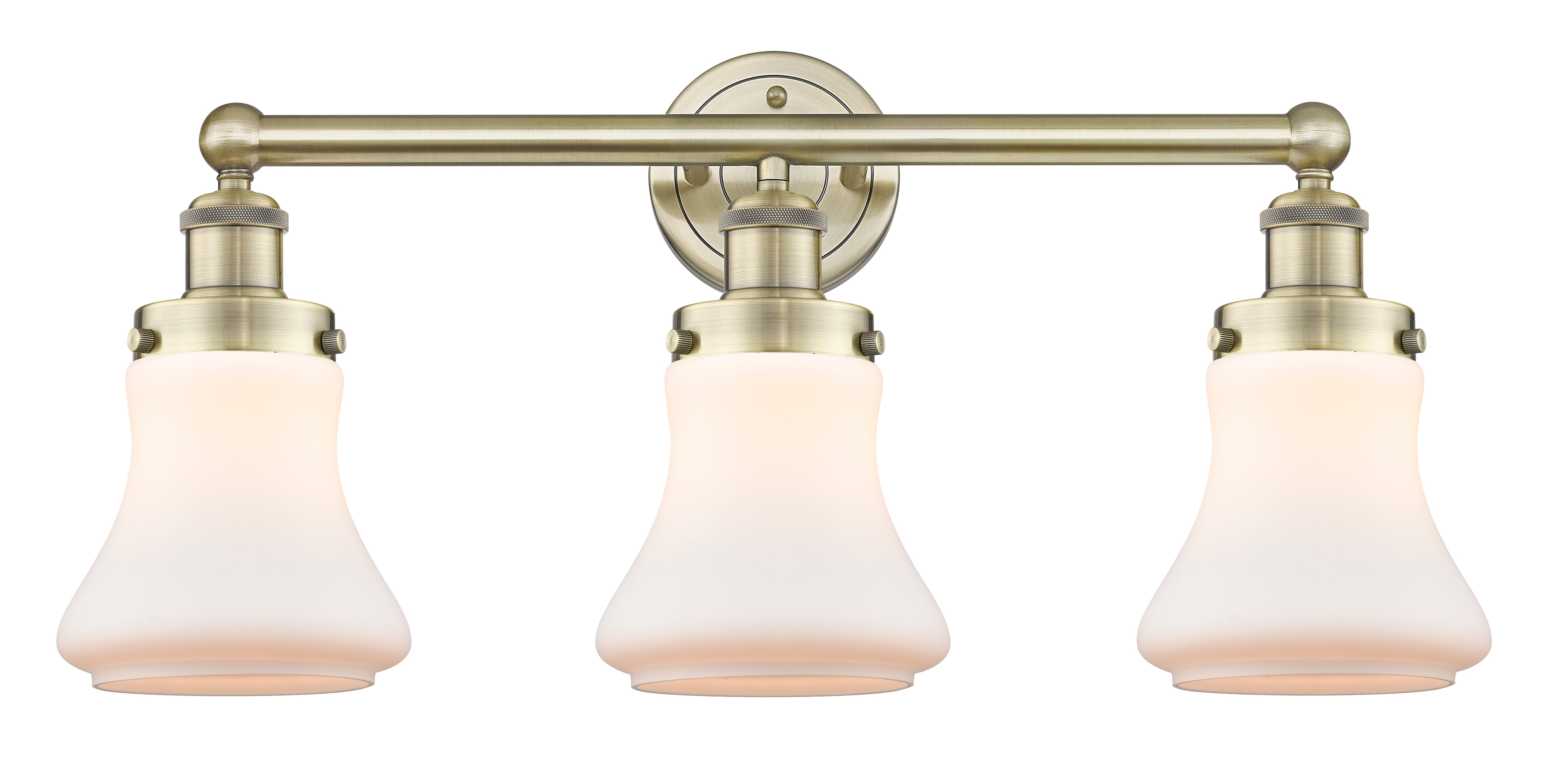 Edison Bath Vanity Light Cast Brass 23 Inch