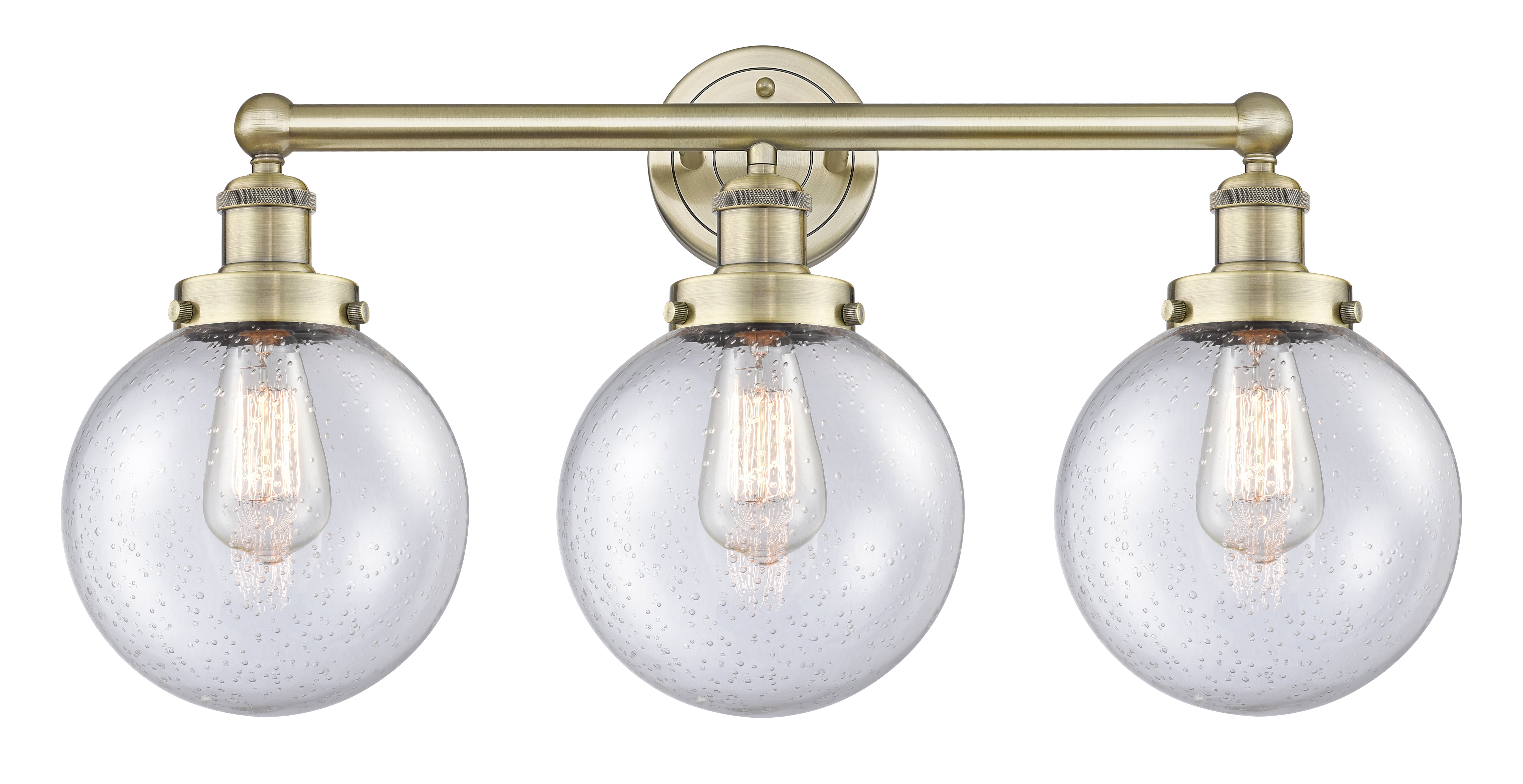 Edison Bath Vanity Light Cast Brass Steel