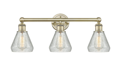 Edison Bath Vanity Light Brass 24 Inches
