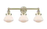 Olean 25-Inch 3-Light Bath Vanity Light Bowl Shade