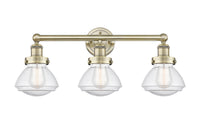 Olean 25-Inch 3-Light Bath Vanity Light Bowl Shade