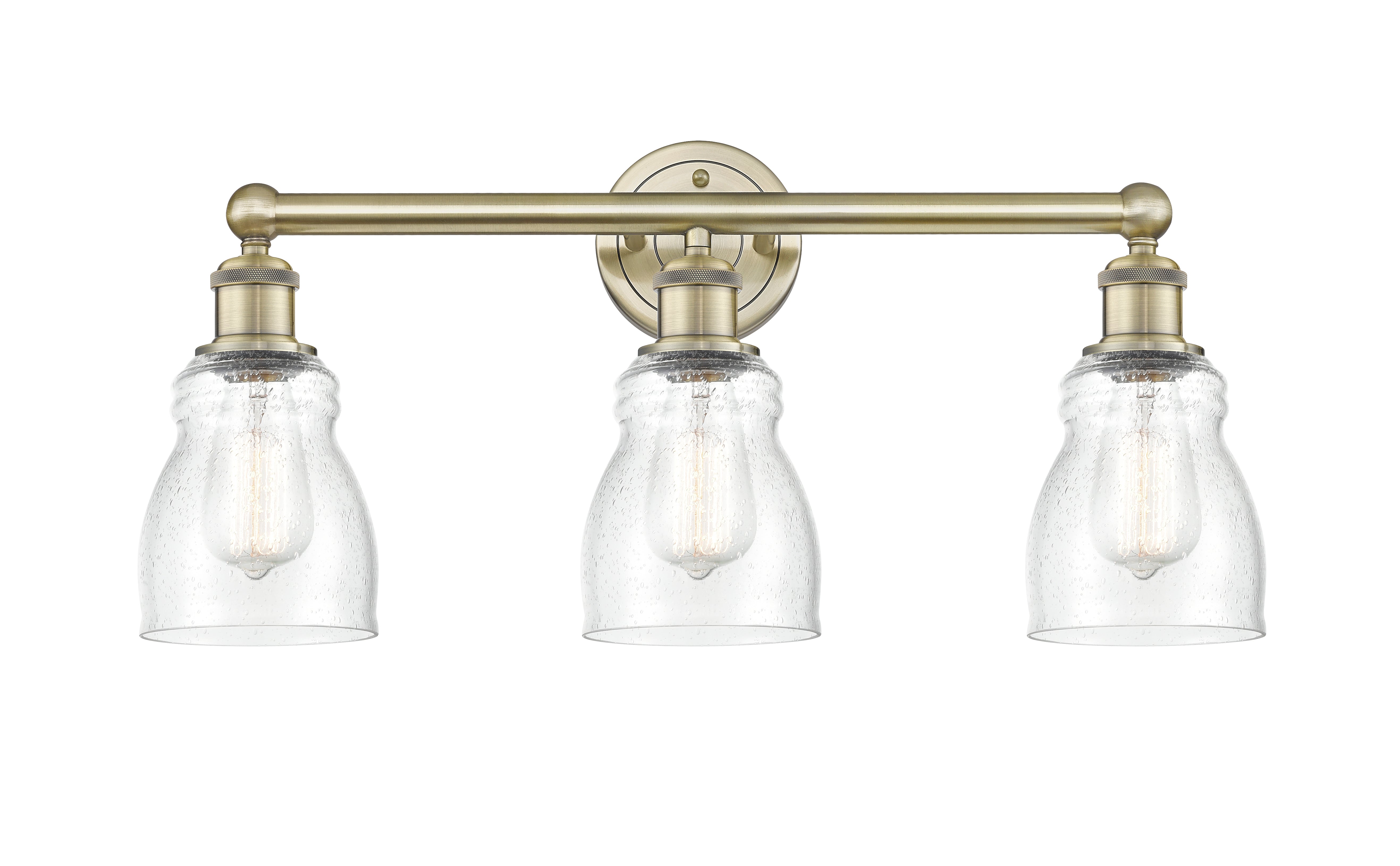 Edison Bath Vanity Light Cast Brass Finish