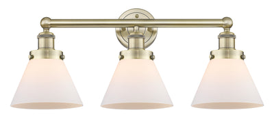 Edison Bath Vanity Light Cast Brass Glass