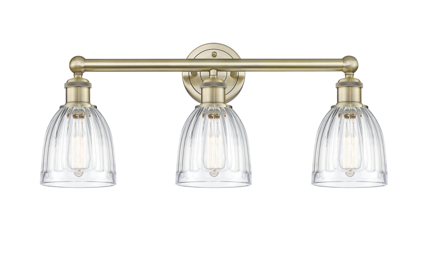 Edison Bath Vanity Light Cast Brass Finish