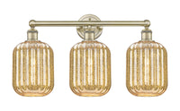 Preston Cylinder 25-Inch 3-Light Bath Vanity Light 14-Inch High